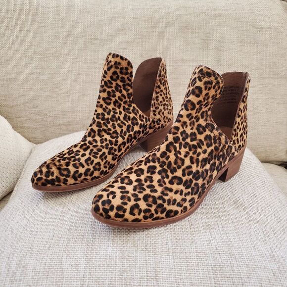 Coconuts by Matisse Pronto Leopard Print Bootie sz 8.5 - Picture 7 of 14